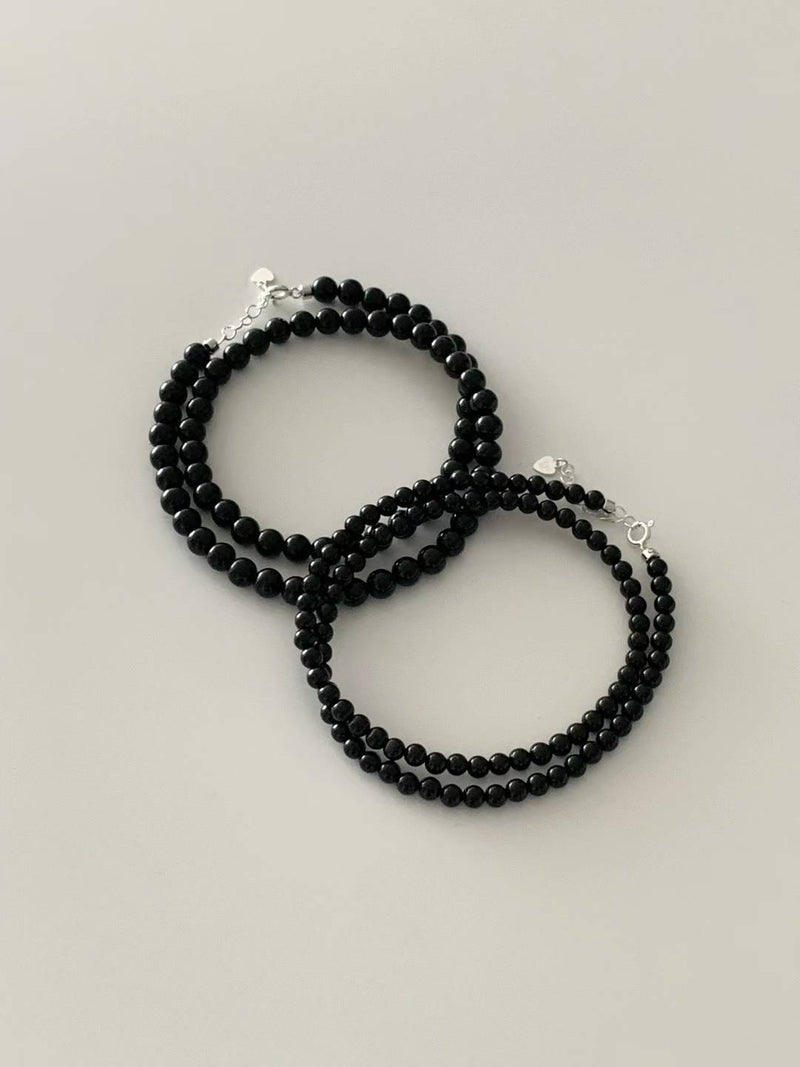 ONYX BLACK PEARL NECKLACE