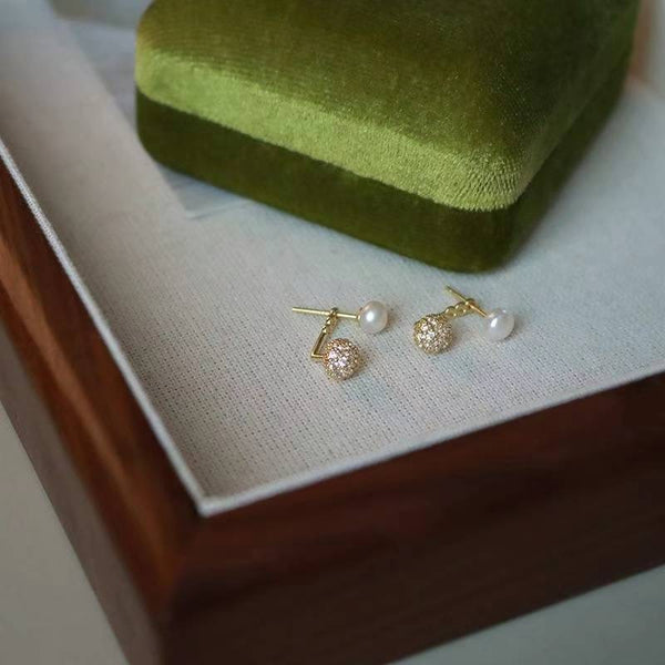 ROCHE CUBIC EARRINGS