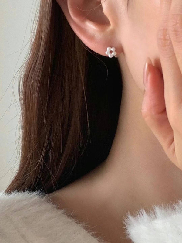 ONE TOUCH PEARL EARRINGS