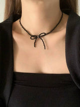 STARE RIBBON NECKLACE