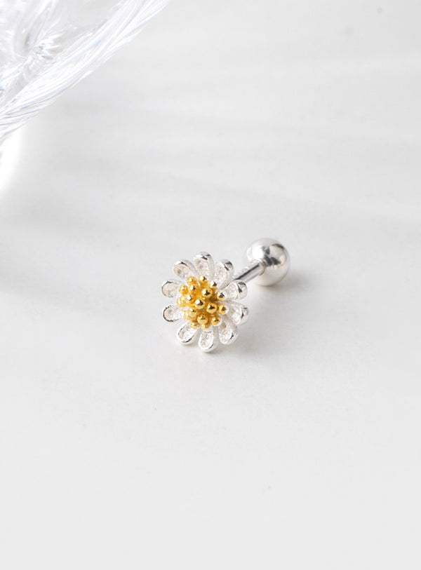 DANDELION BARBELL PIERCING