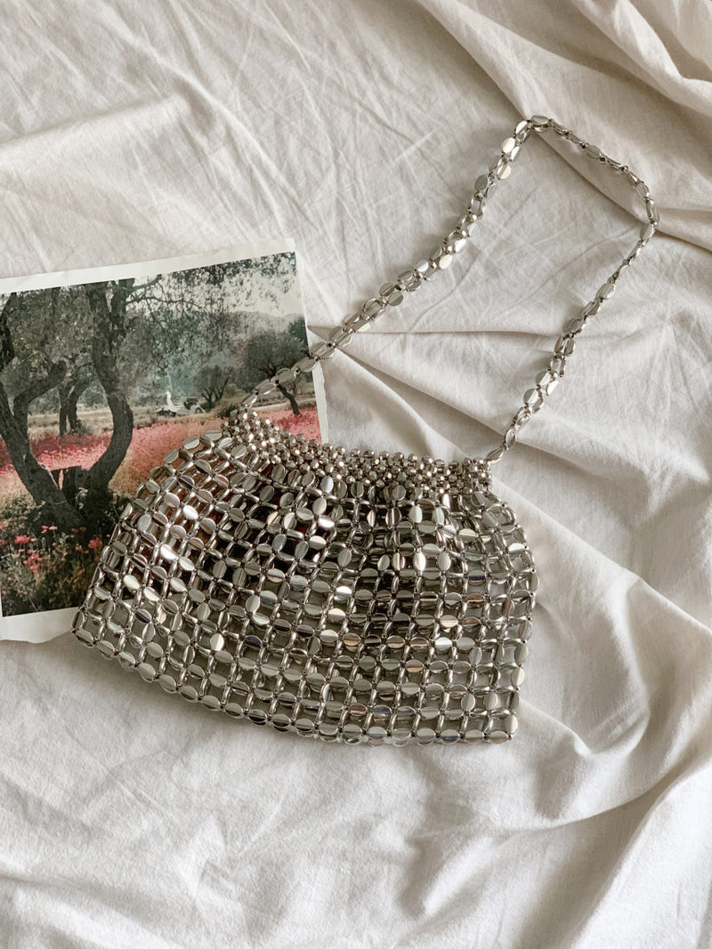 METALLIC SHOULDER BAG