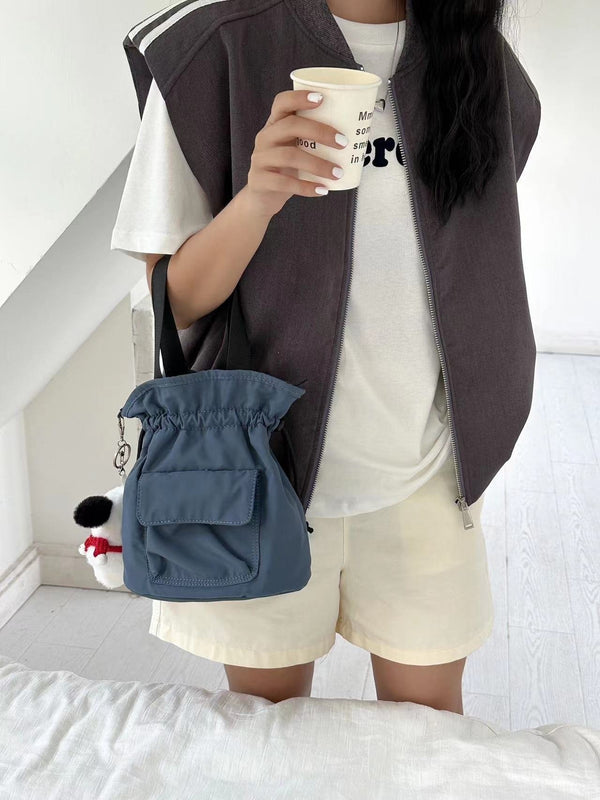 HAZEL MINI BUCKET BAG