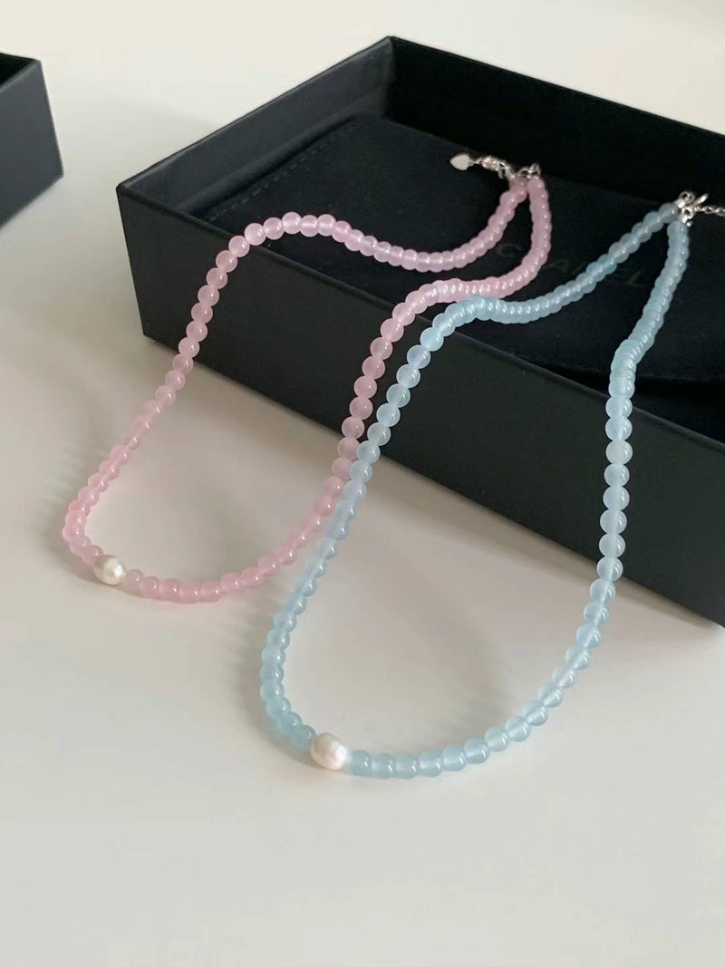 COLOR PEARL NECKLACE