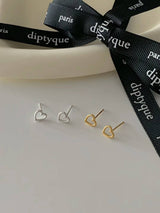 DOT HEART EARRINGS