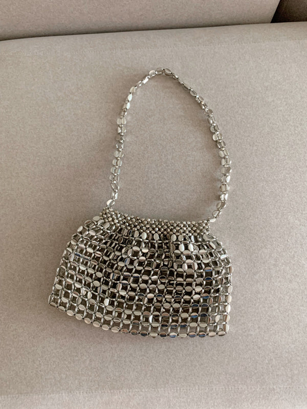 METALLIC SHOULDER BAG