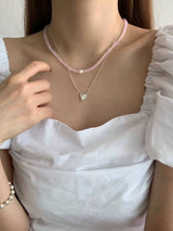 COLOR PEARL NECKLACE