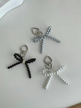 RIBBON SHINE PEARL KEY RING