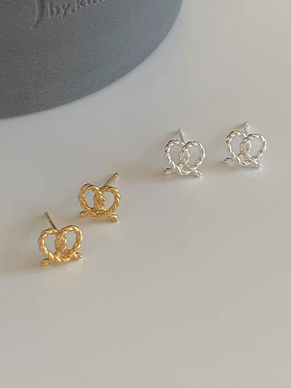 PRETZEL EARRINGS