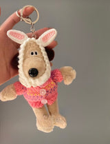 GROOMING SWEATER KEY RING & BAG CHARM