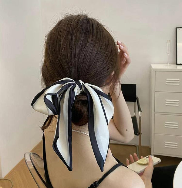 SATIN SCARF HAIR TIE