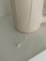 MINI SILVER BALL NECKLACE