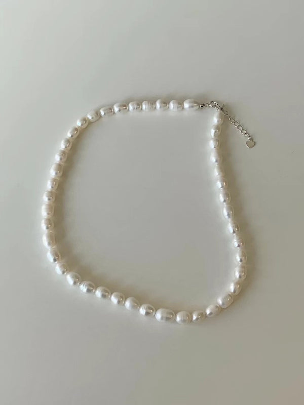 8mm REAL PEARL NECKLACE