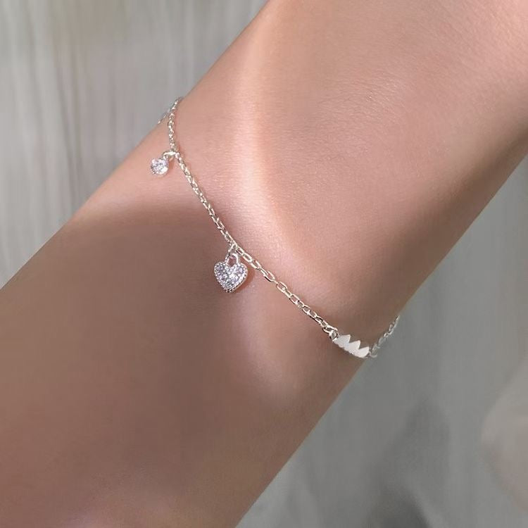 Heart Cubic Bracelet